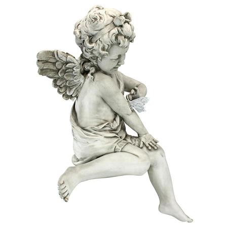 Design Toscano Peaceful Presence Angel Sitter Garden Statue KY47014